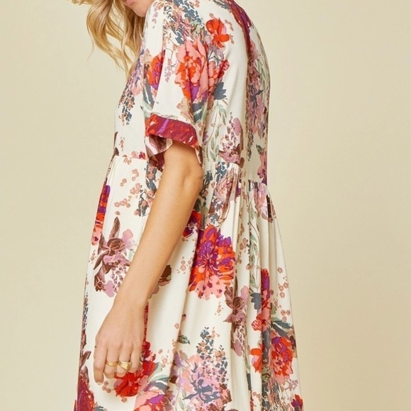 "andree by Unit Babydoll Dress" - Picture 3 of 3